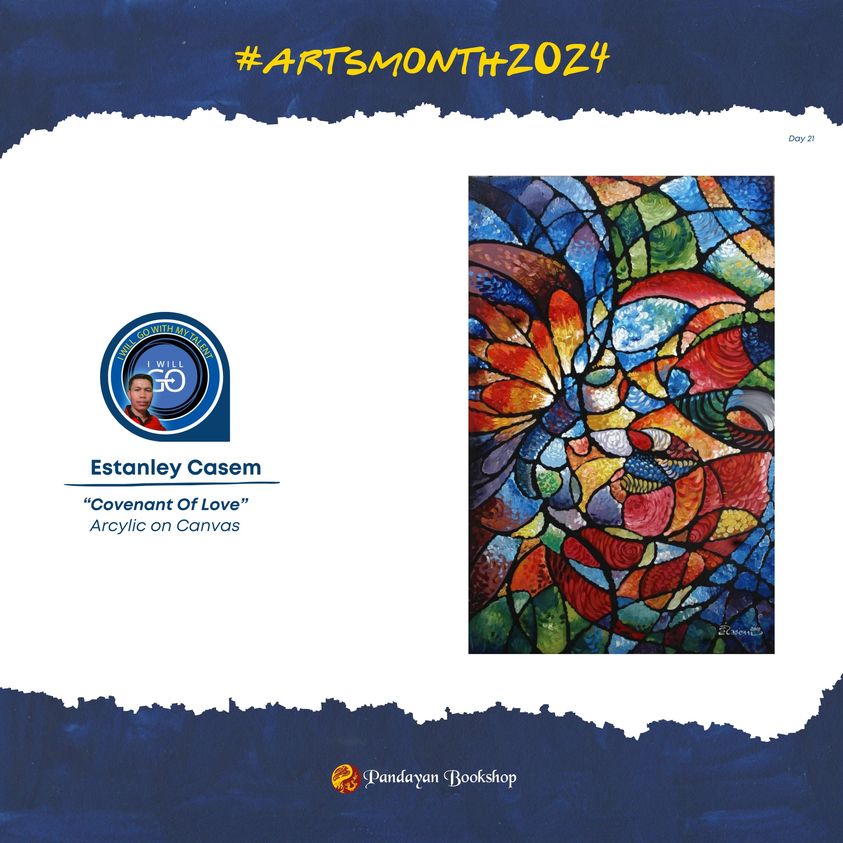 #ArtsMonth2024: COVENANT OF LOVE Acrylic on Canvas